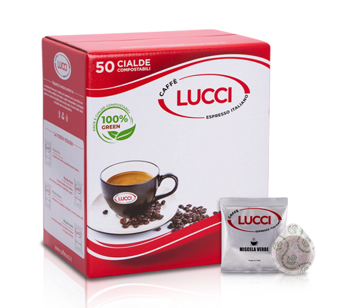 50 cialde, Caffè Lucci Miscela Verde - immagine 2