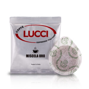 150 cialde, Caffè Lucci Miscela Oro (100% Arabica)