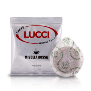 150 cialde, Caffè Lucci Miscela Rossa