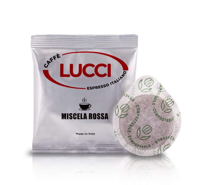 150 cialde, Caffè Lucci Miscela Rossa