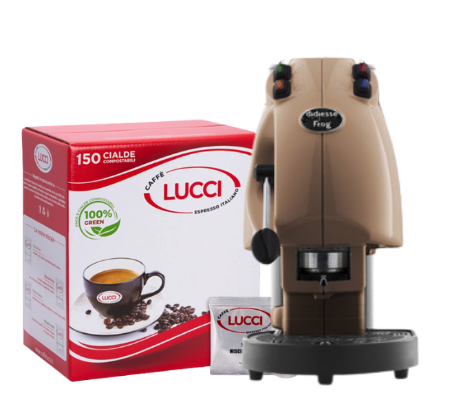 Frog Revolution + 150 cialde Miscela Oro 100% arabica